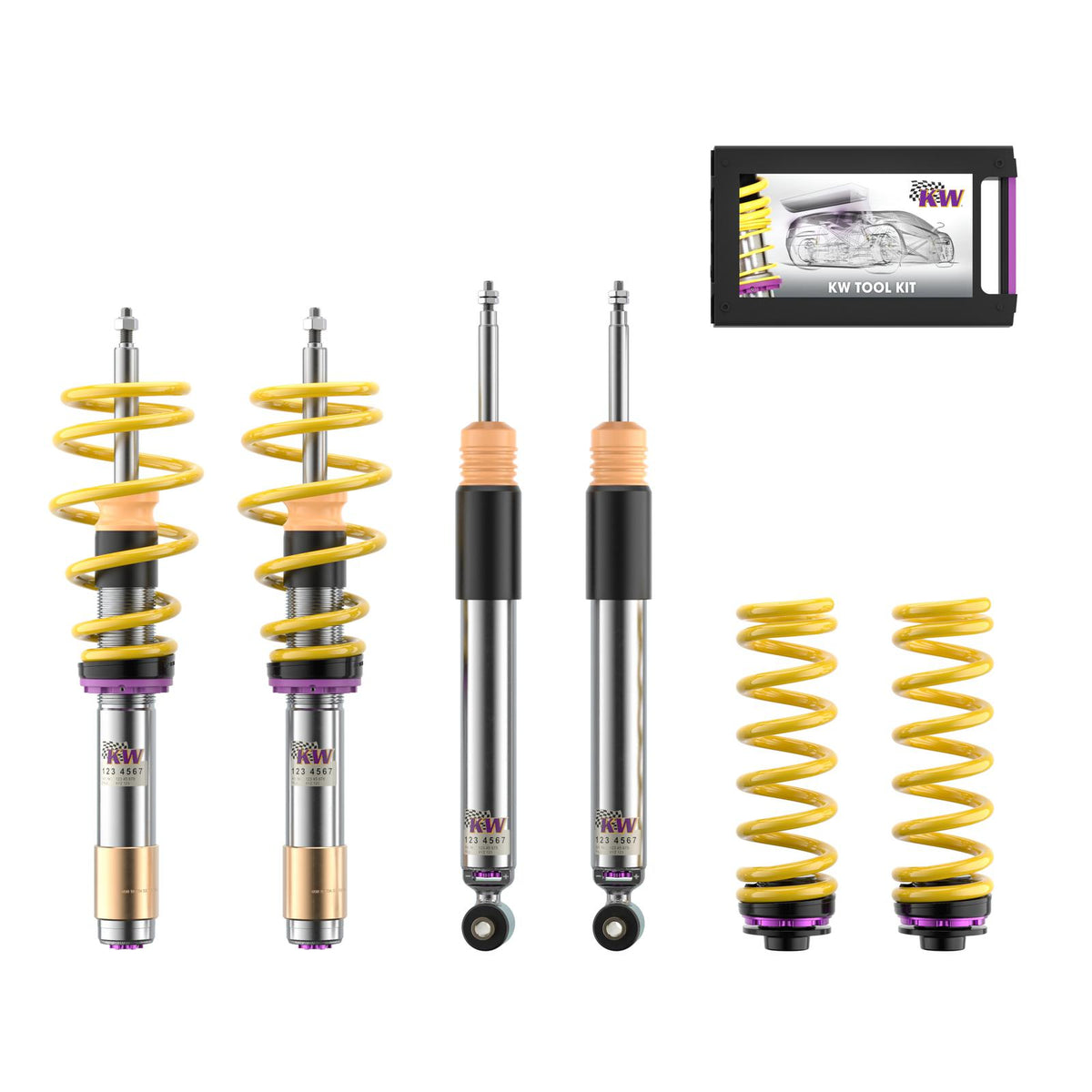 KW V3 Levelling Coilover Suspension 3 Way Adjustable - BMW 335i/340i F3x (2012-2019)