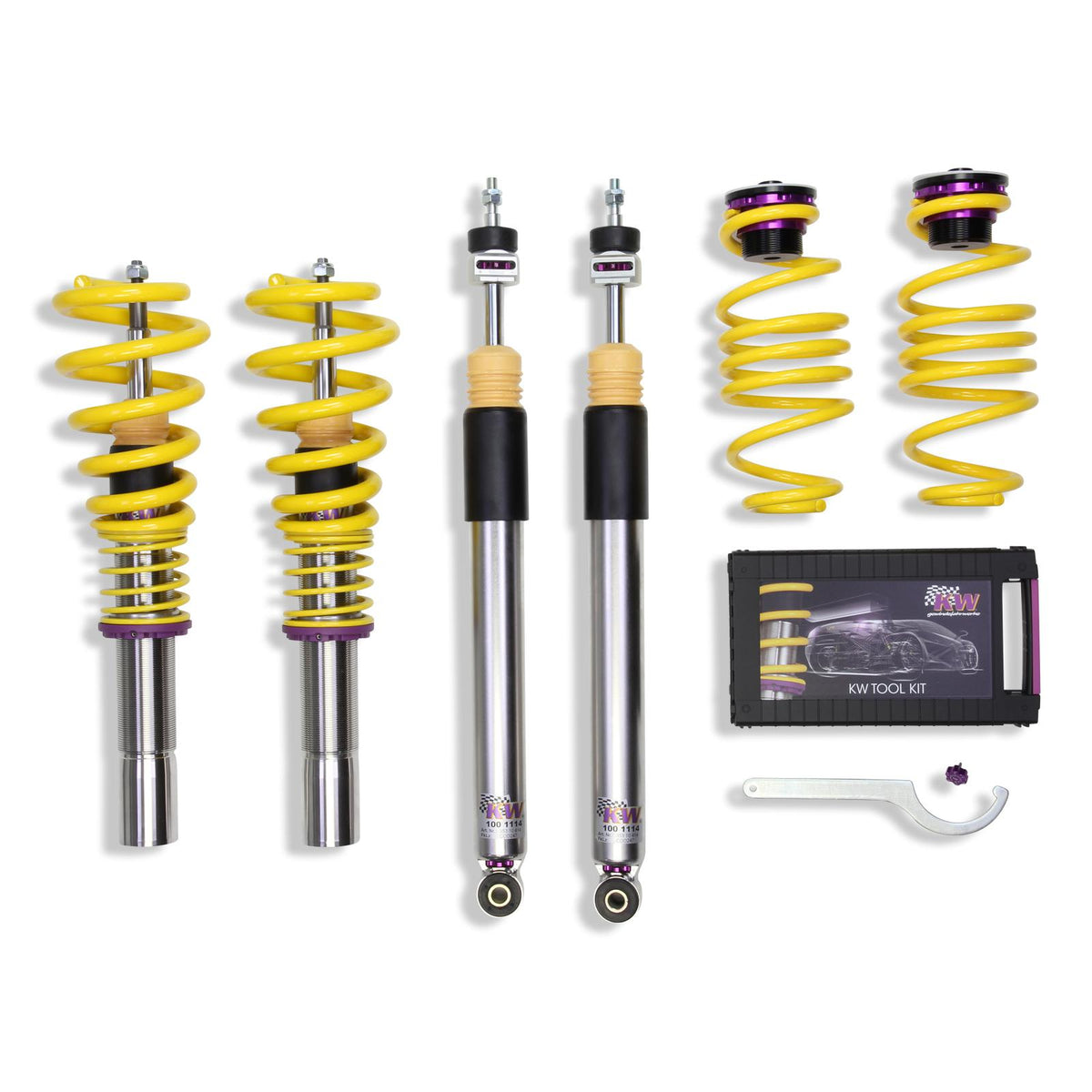 KW V3 Coilover Suspension 3 Way Adjustable - Audi S4/S5 B8 (2009-2016)