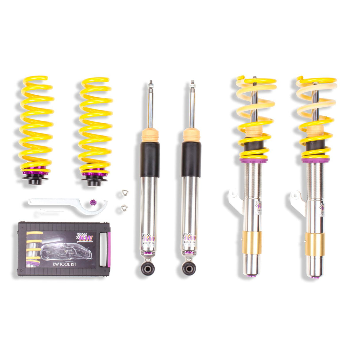 KW V3 Coilover Suspension 3 Way Adjustable - BMW M235i/M240i F2x (2014-2020)