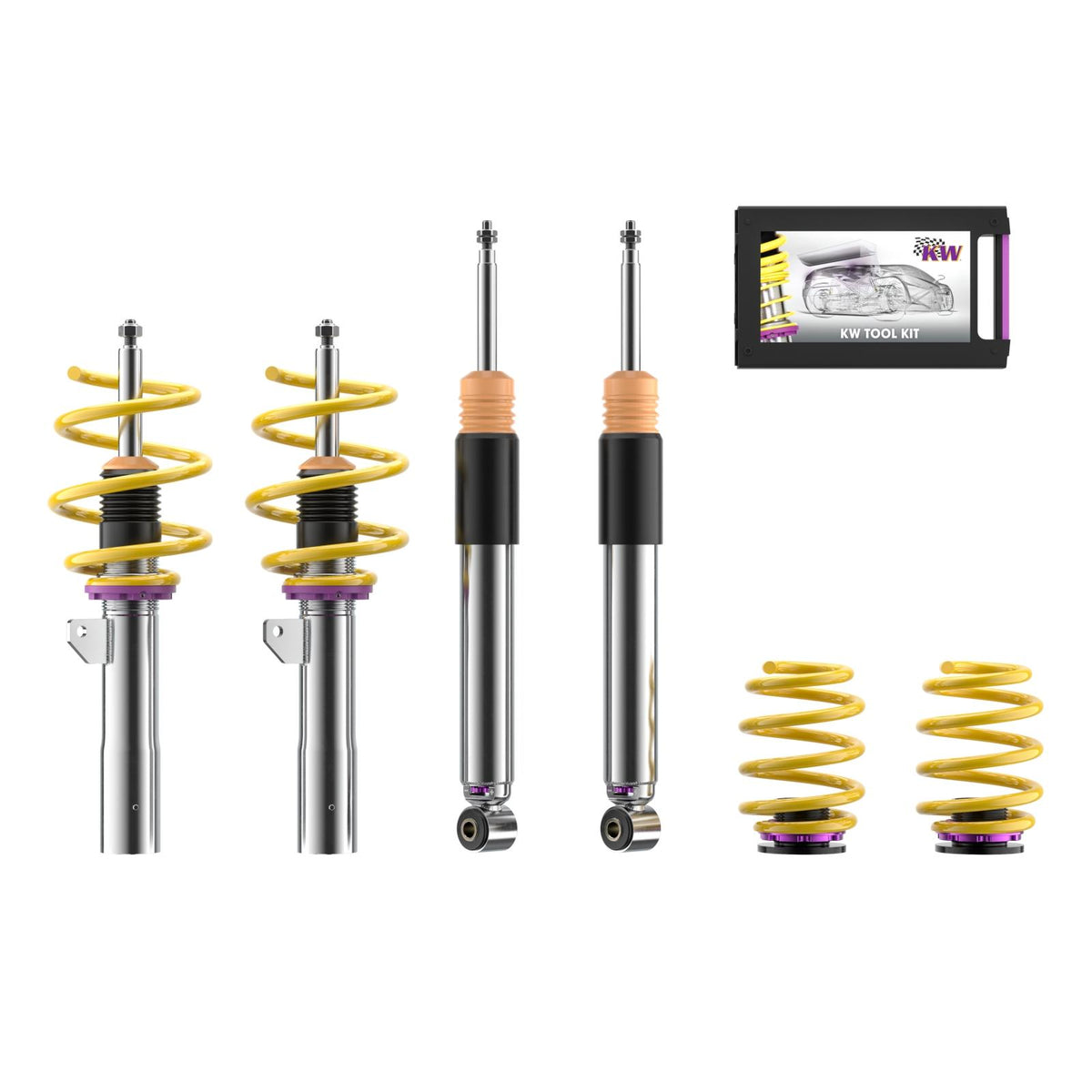 KW V3 Coilover Suspension 3 Way Adjustable - MINI Cooper S F56 (2014-2024)