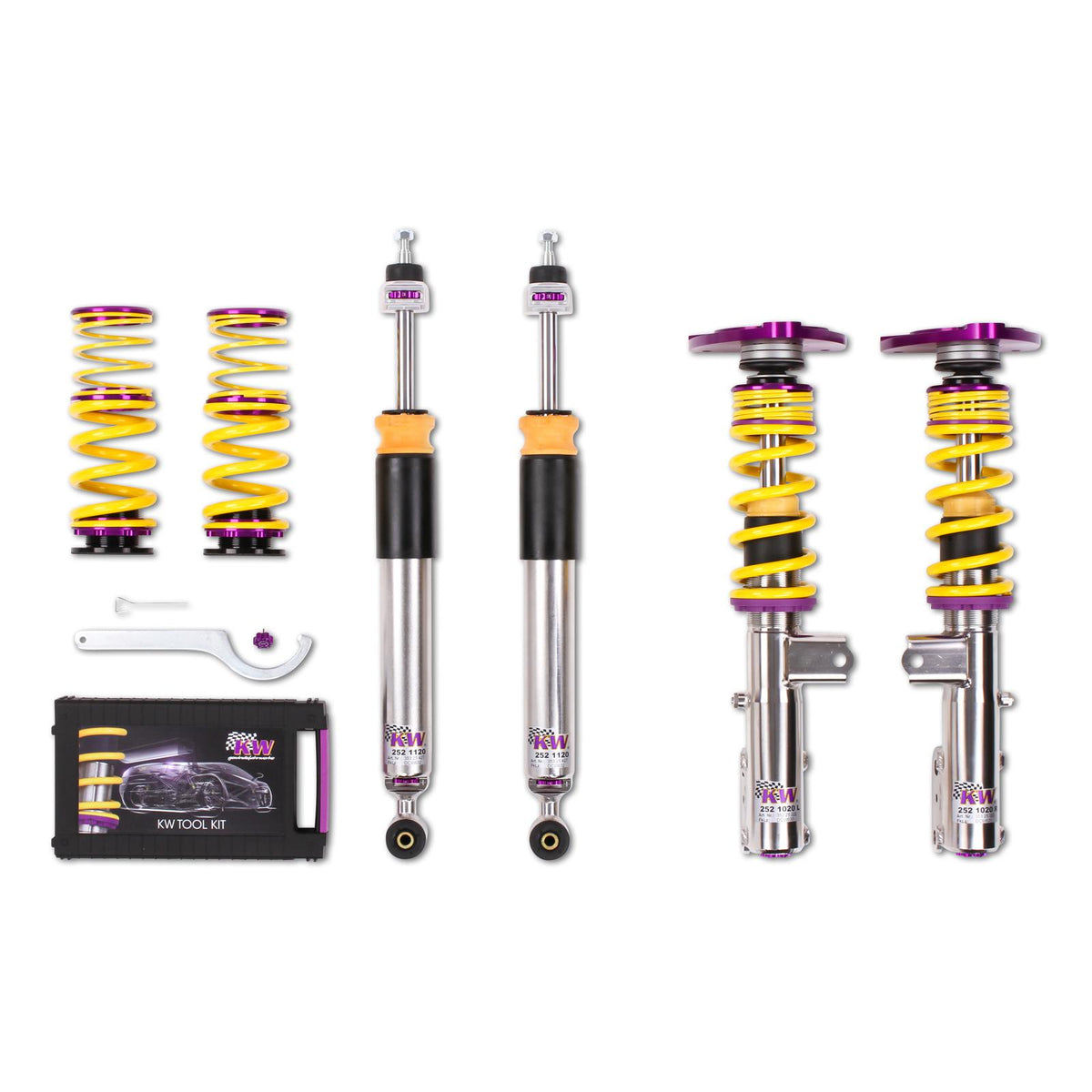 KW V3 Clubsport Coilover Suspension 3 Way Adjustable - Mercedes A45 AMG W176 (2013-2018)