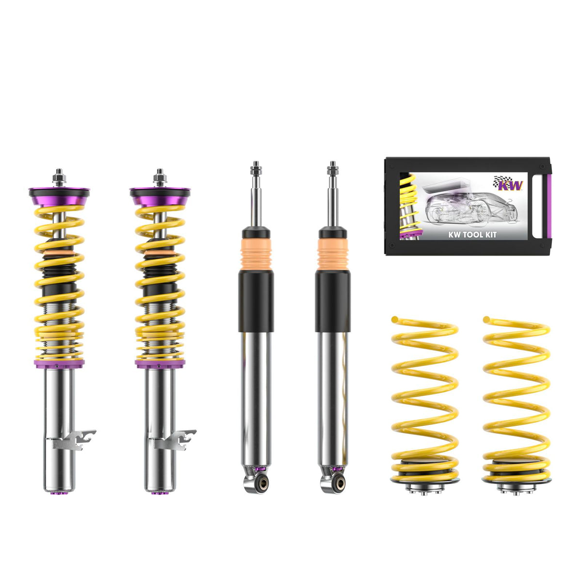 KW V3 Coilover Suspension 3 Way Adjustable - Ford Focus RS Mk2 (2009-2011)