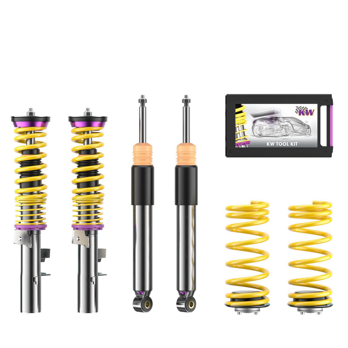 KW V3 Coilover Suspension 3 Way Adjustable - Ford Focus RS Mk3 (2016-2018)