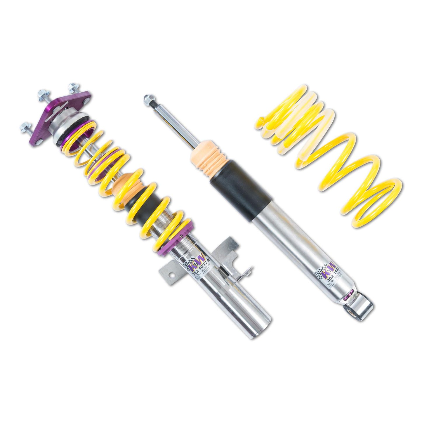 KW V3 Clubsport Coilover Suspension - Honda Civic Type R FK2