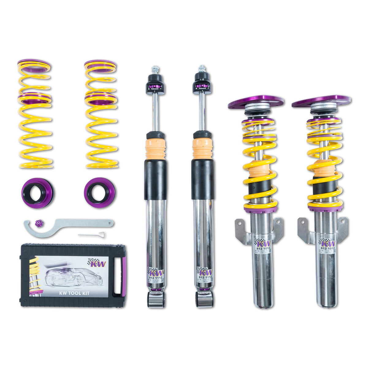 KW V3 Clubsport Coilover Suspension 3 Way Adjustable - VW Polo GTI Mk6 AW (2017-)