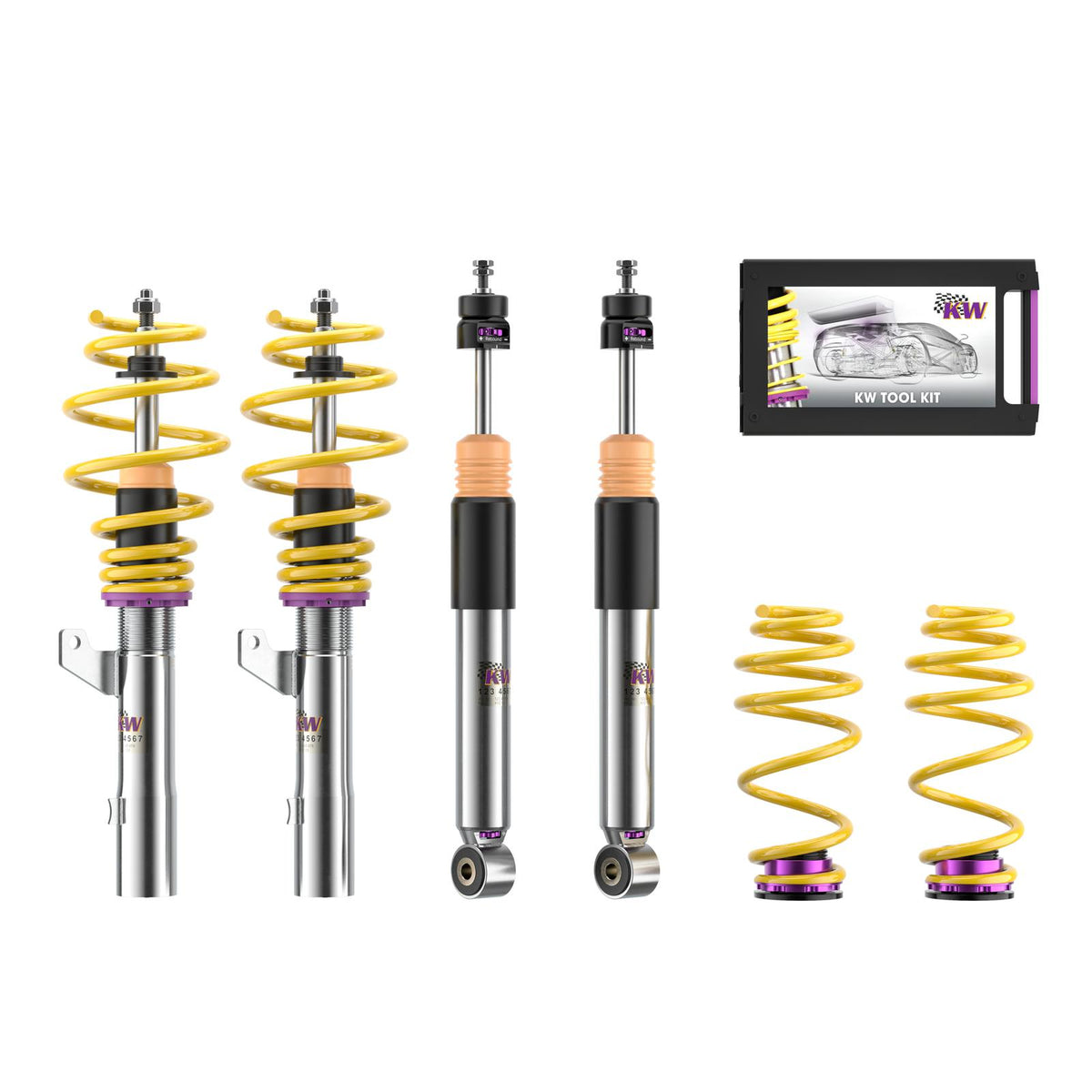 KW V3 Coilover Suspension 3 Way Adjustable - Audi TTRS 8J (2010-2014)