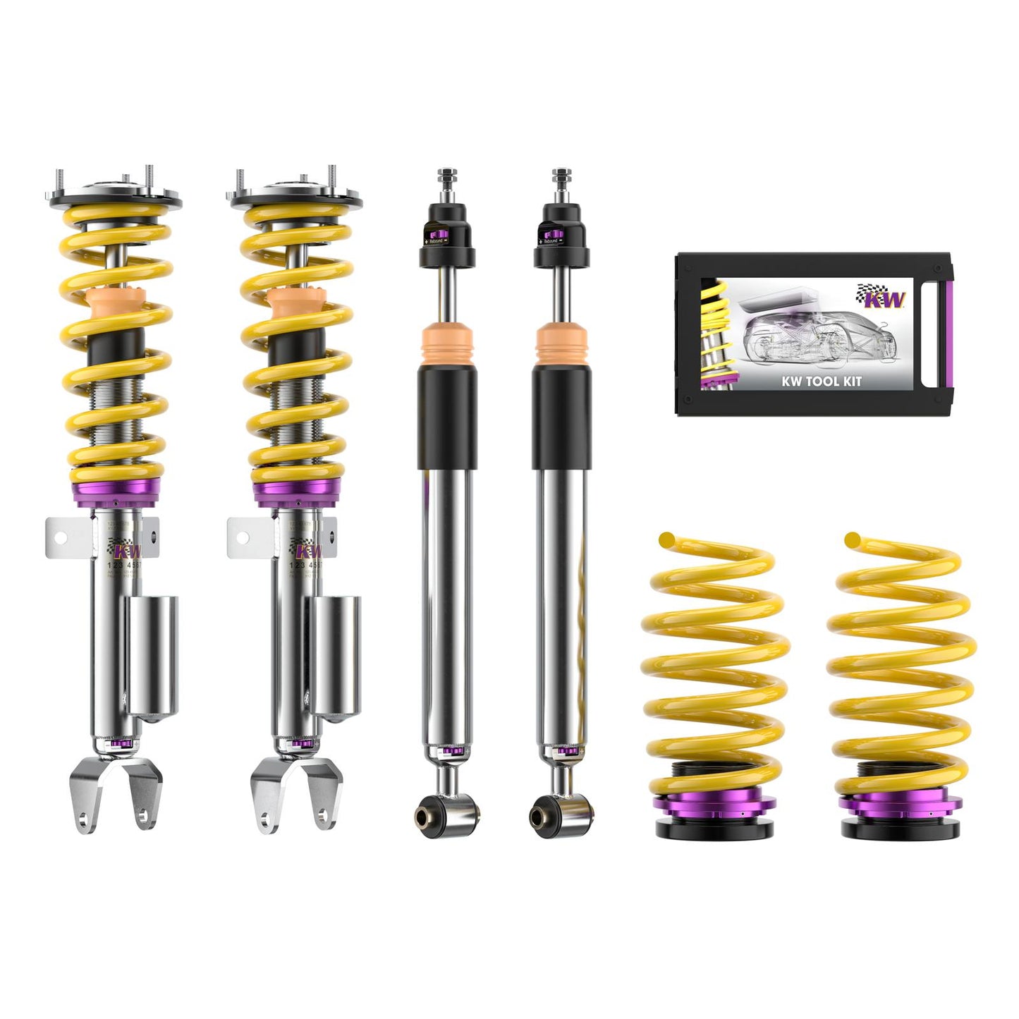 KW V3 Coilover Suspension - Tesla Model 3, Model Y RWD