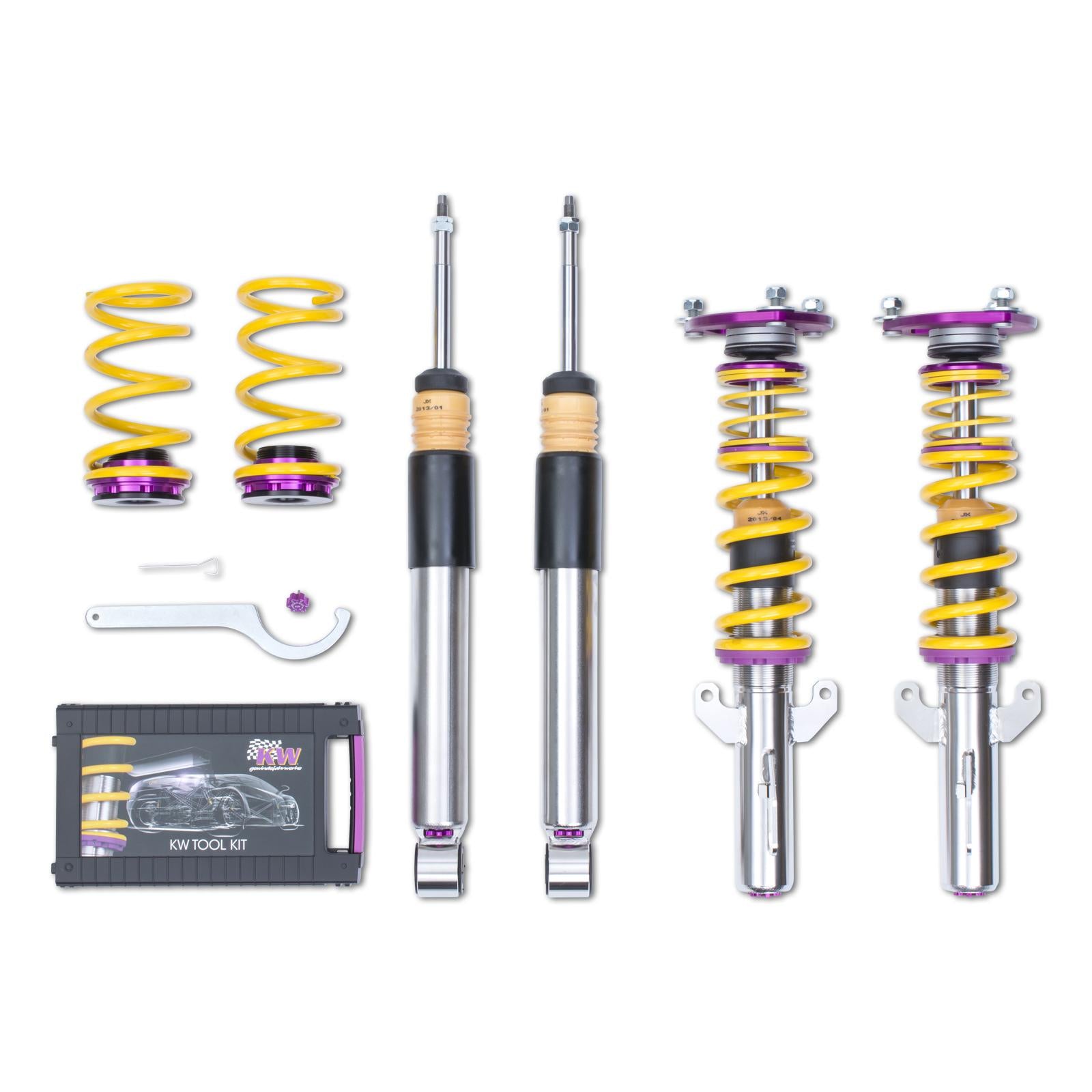 KW V3 Clubsport Coilover Suspension - Renault Clio RS Mk4 200/220