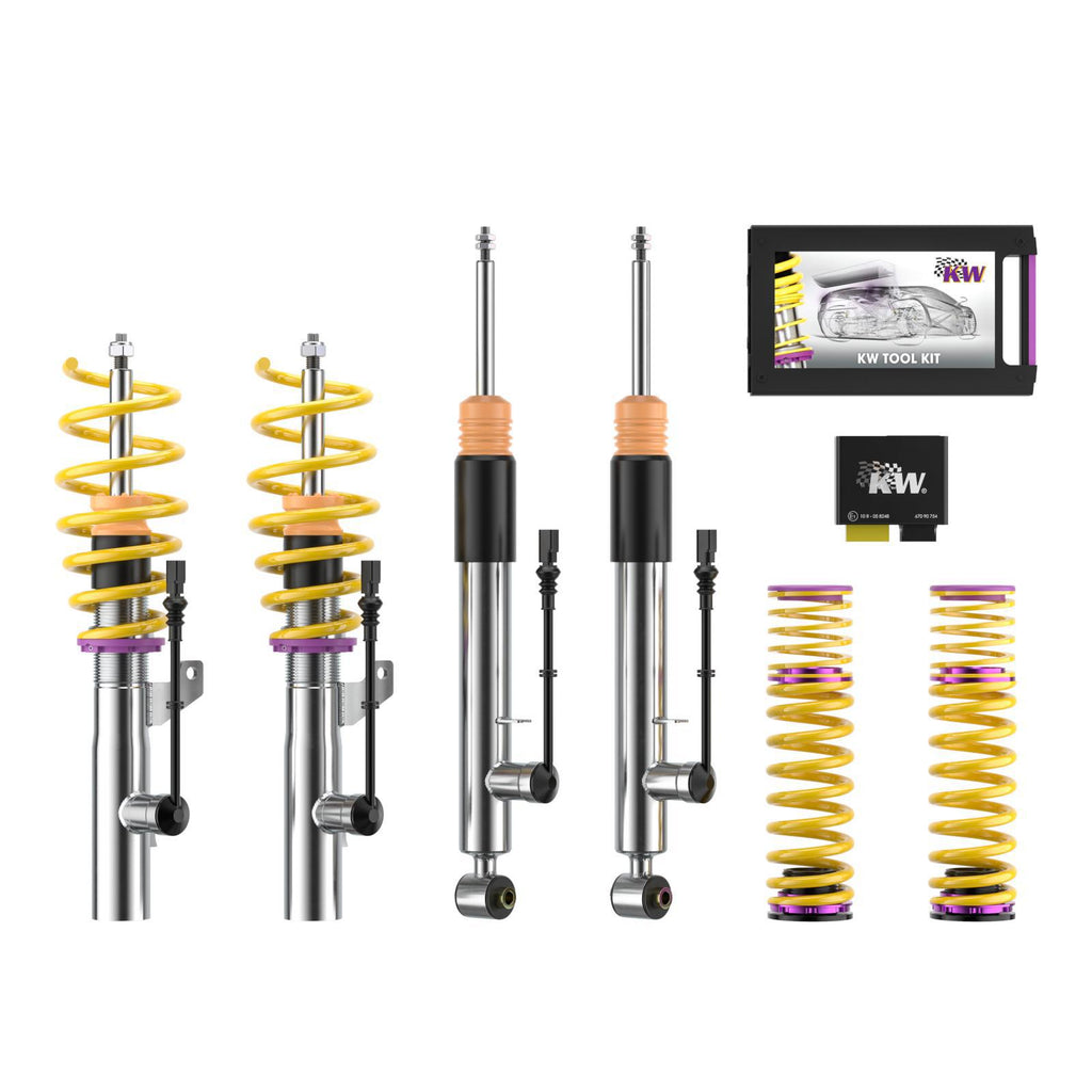 KW DDC ECU Coilover Suspension Electronically Adjustable - SEAT Leon Cupra Mk3 Hatchback 265-310PS (2014-2020)