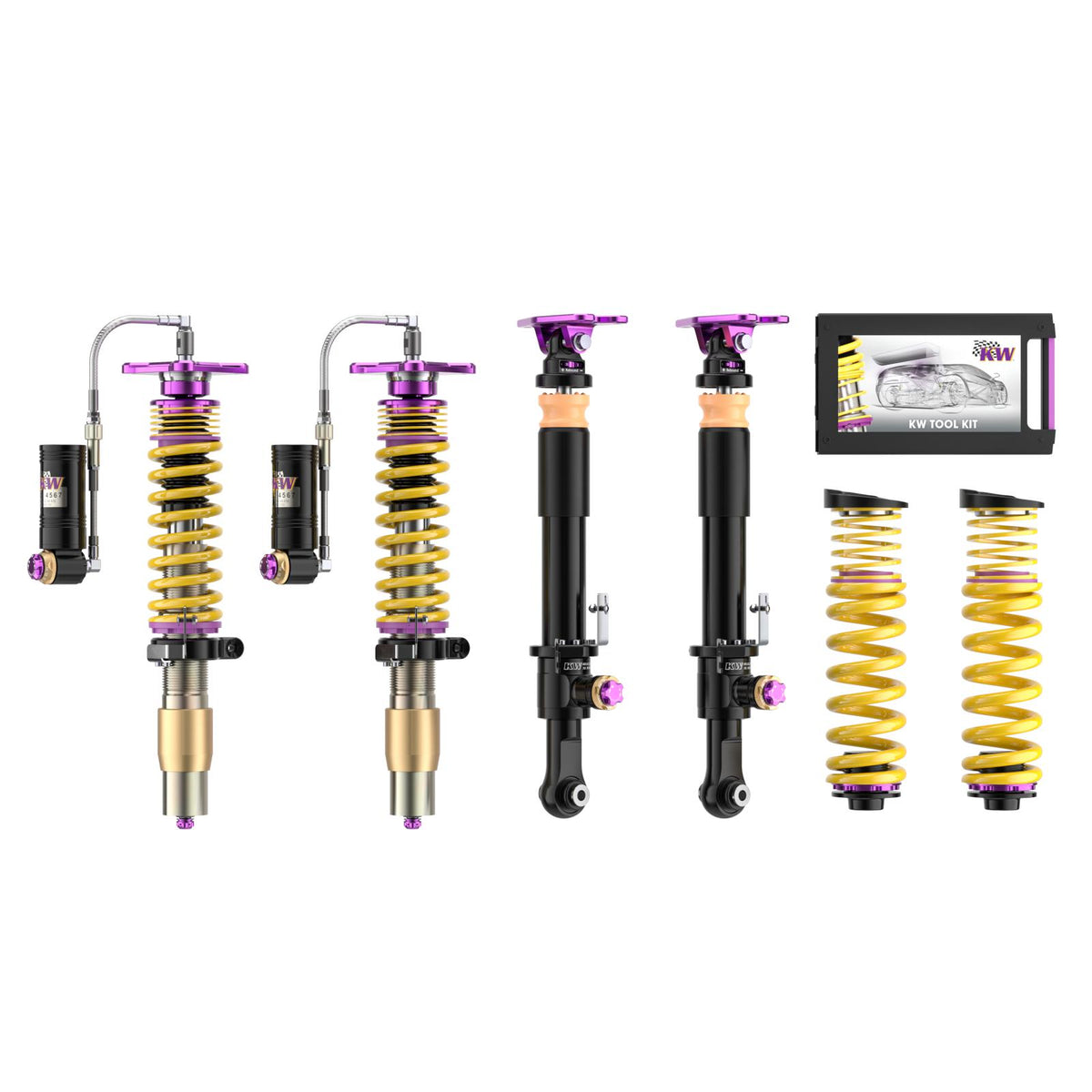 KW V4 Clubsport Coilover Suspension 4 Way Adjustable - BMW M2 G87 (2023-)