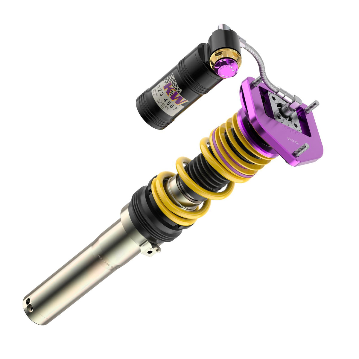 KW V4 Clubsport Coilover Suspension 4 Way Adjustable - Porsche Cayman GT4RS 718 (2022-)