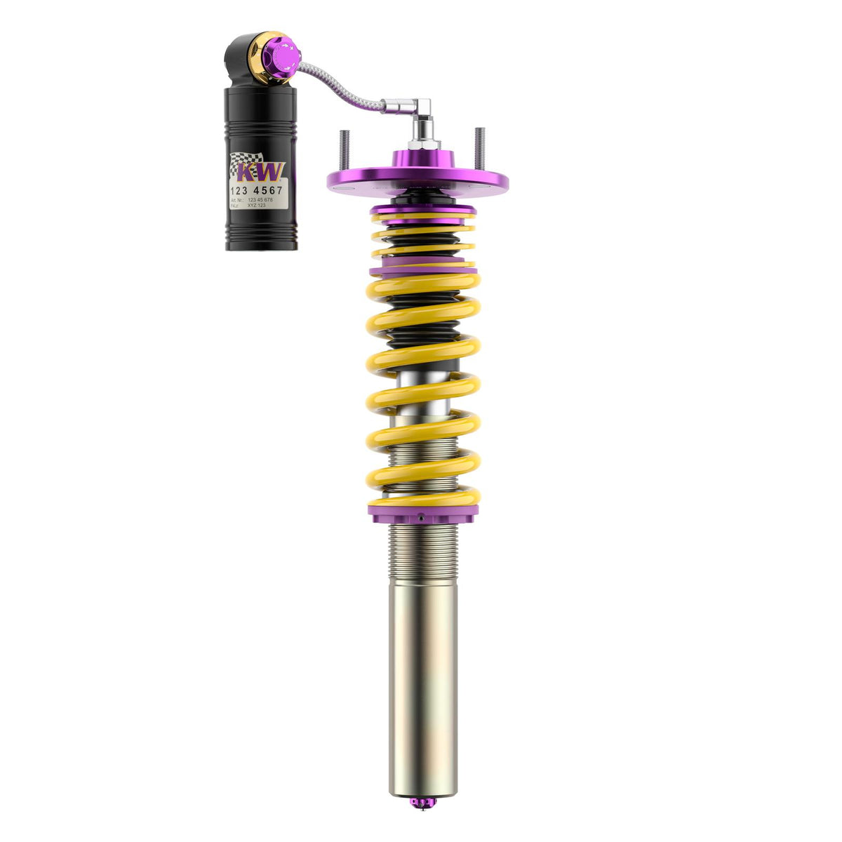 KW V4 Clubsport Coilover Suspension 4 Way Adjustable - Porsche Cayman GT4RS 718 (2022-)