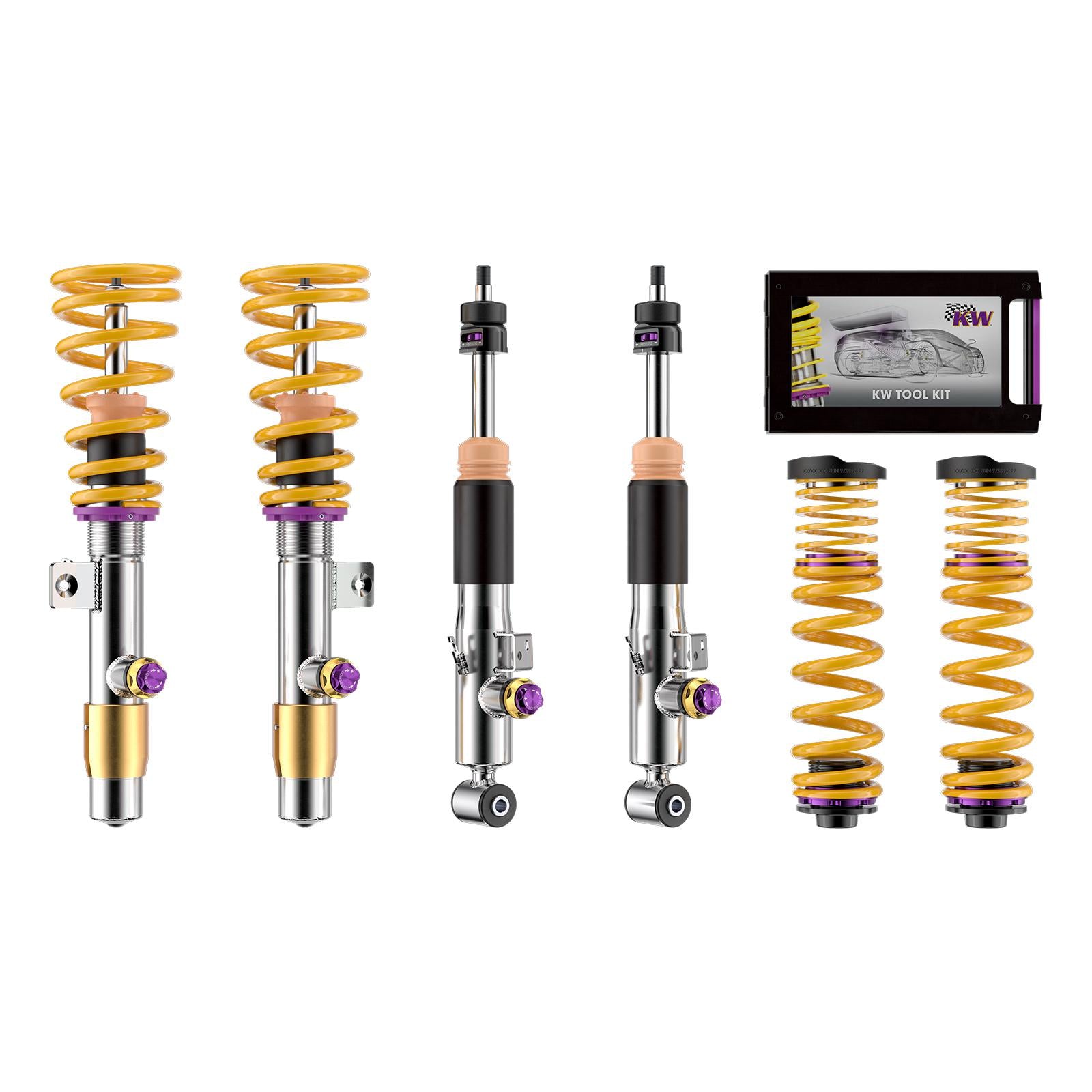 Suspensión helicoidal KW V4 - BMW M5, M6 Gran Coupé F10/F06