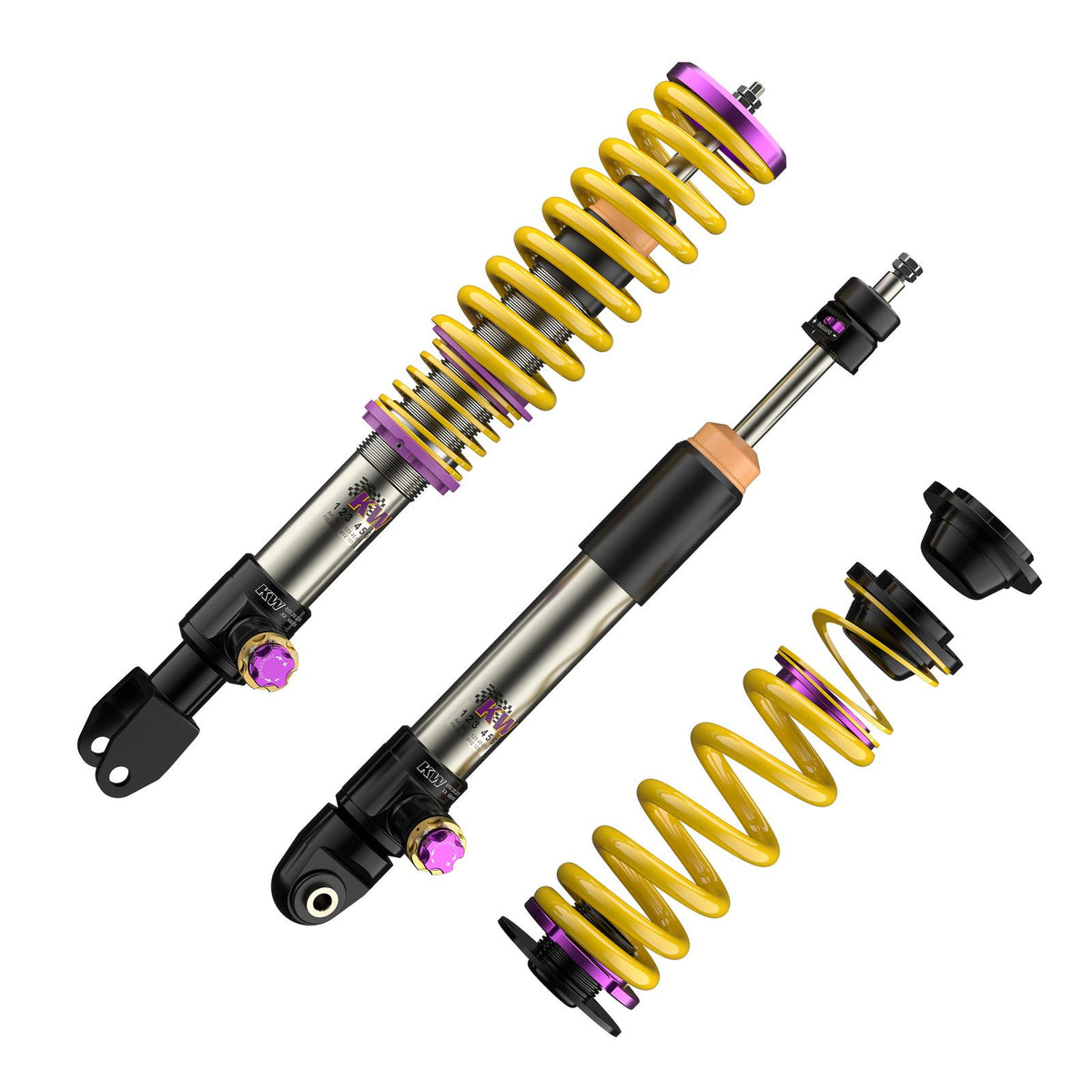 KW V4 Coilover Suspension 4 Way Adjustable - Mercedes C63 AMG W205 (2015-2023)