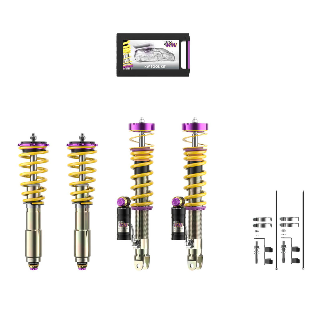 KW V4 Coilover Suspension 4 Way Adjustable - Porsche 911 S/GTS 992 (2019-)