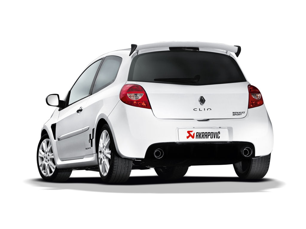 Akrapovic Slip-On Exhaust - Renault Clio Mk3 RS 200