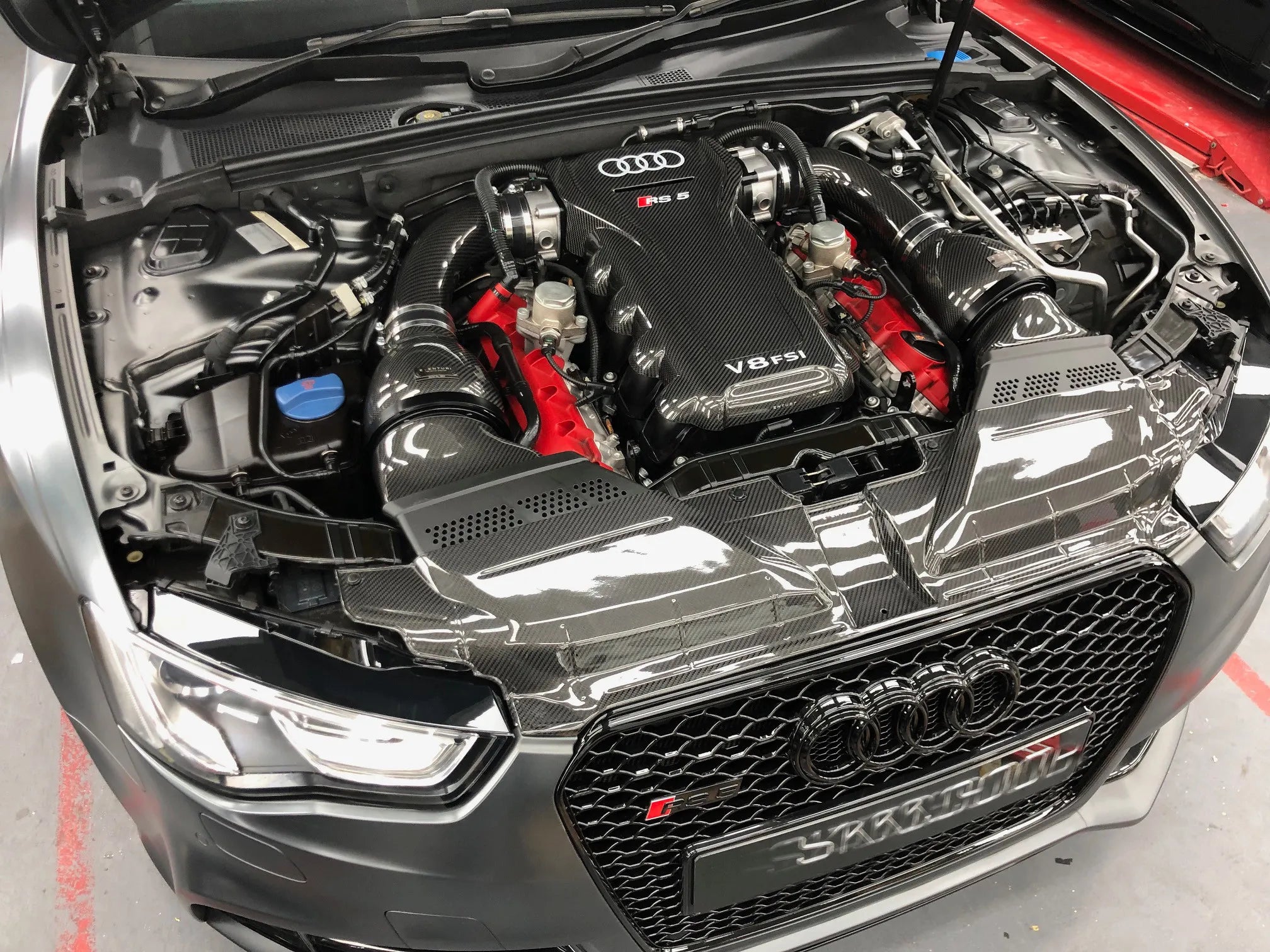 Eventuri Carbon Fibre Intake System for Audi RS4/RS5 B8 4.2 FSI
