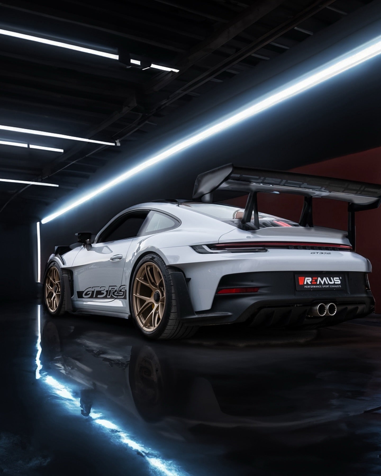 Remus Porsche 911 GT3RS 992 Titanium Racing Sport Exhaust System