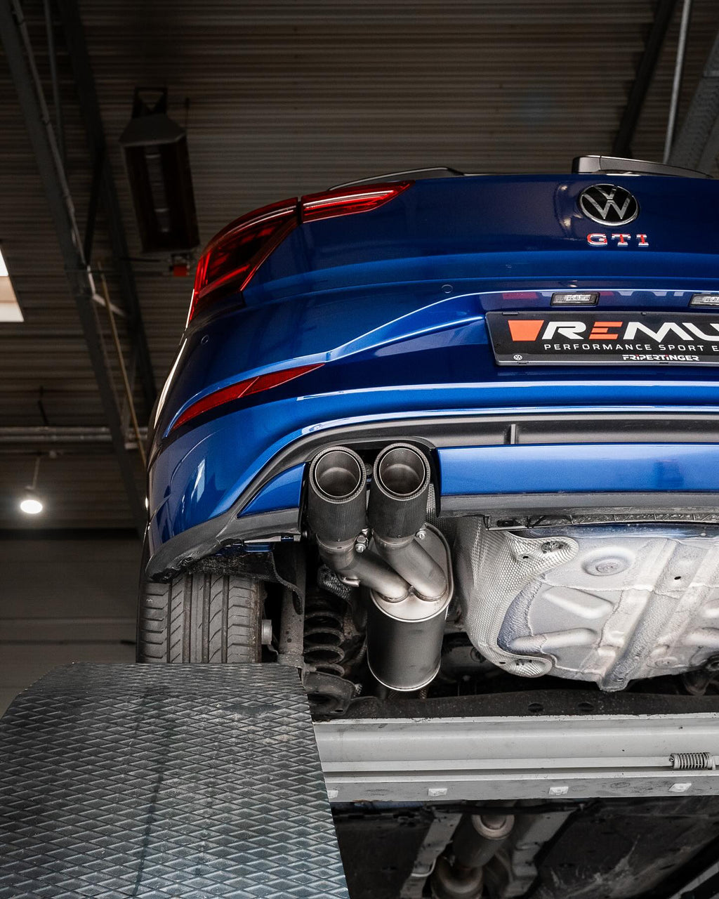 Système d'échappement GPF-Back Remus pour VW Polo GTI Mk6 Facelift