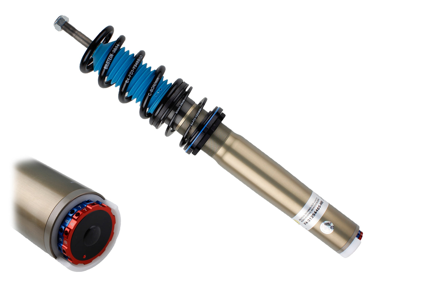 Bilstein Clubsport Performance Coilover Kit - Porsche Boxster Spyder RS/Cayman GT4RS 718