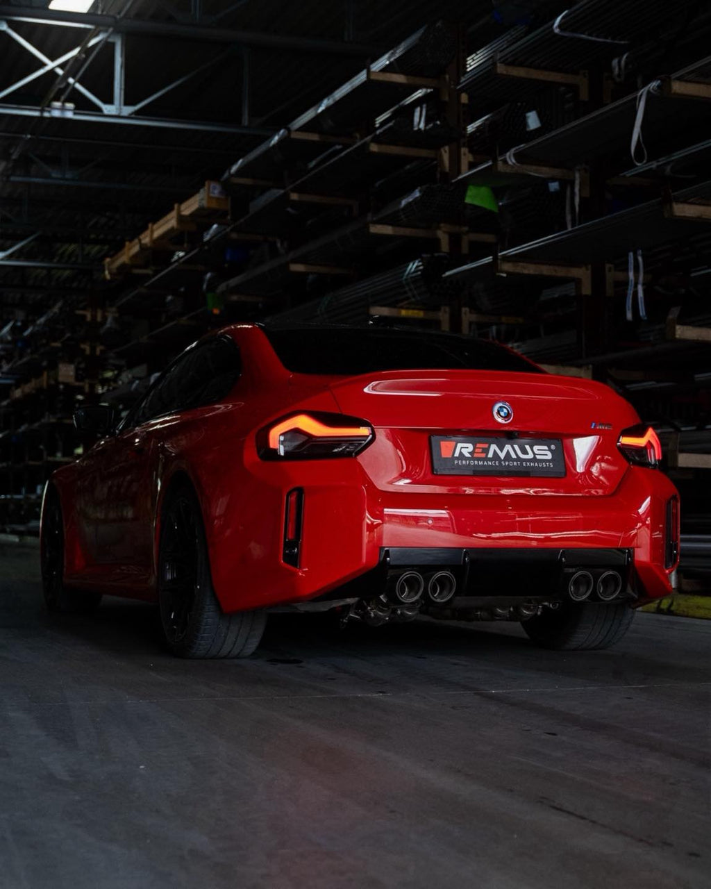 Remus BMW M2 G87 Secondary Cat-Back Exhaust System
