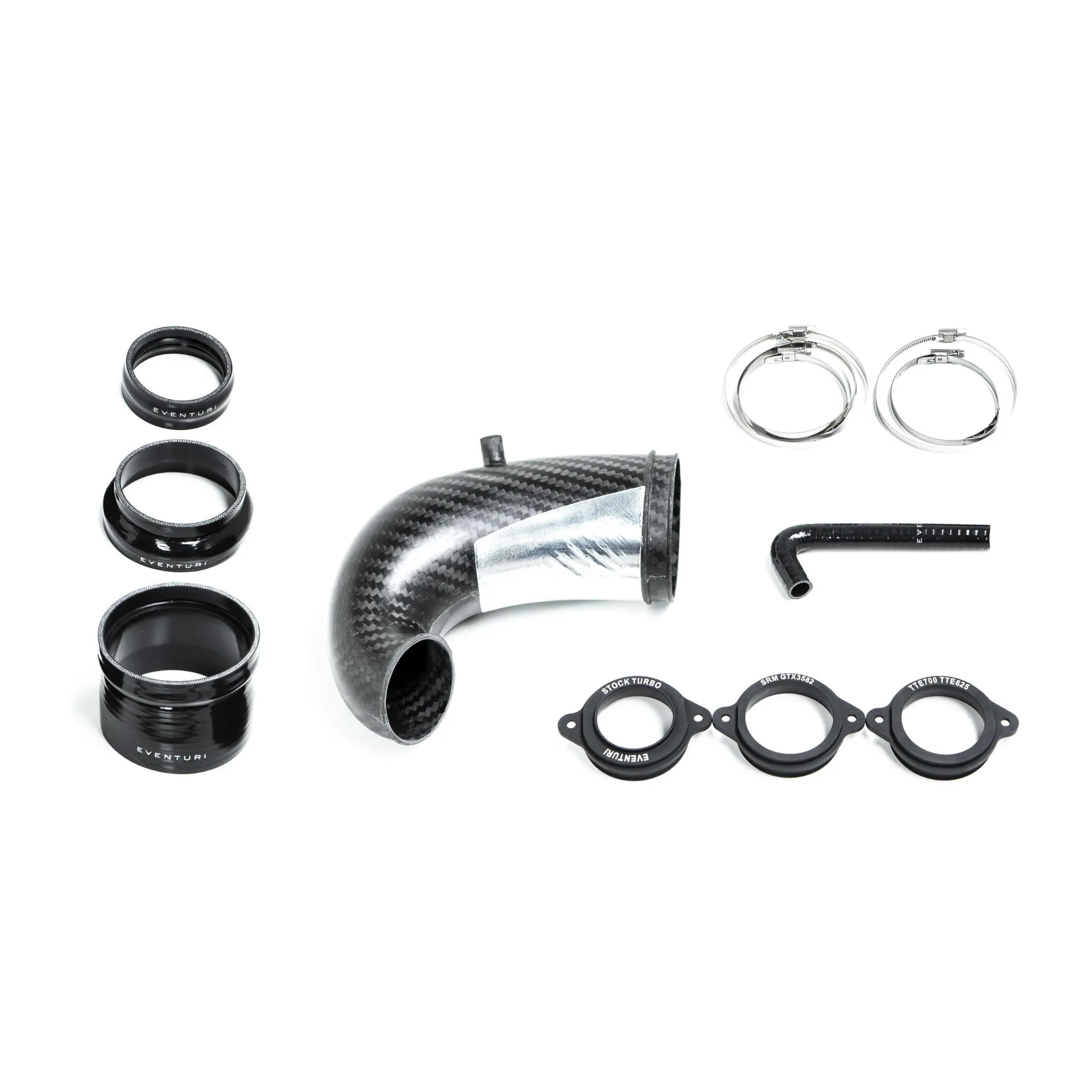 Eventuri Carbon Fibre Turbo Inlet for Audi RS3 8V/TTRS 8S EA855