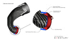 Eventuri Carbon Fibre Turbo Inlet for Audi RS3 8V/TTRS 8S EA855