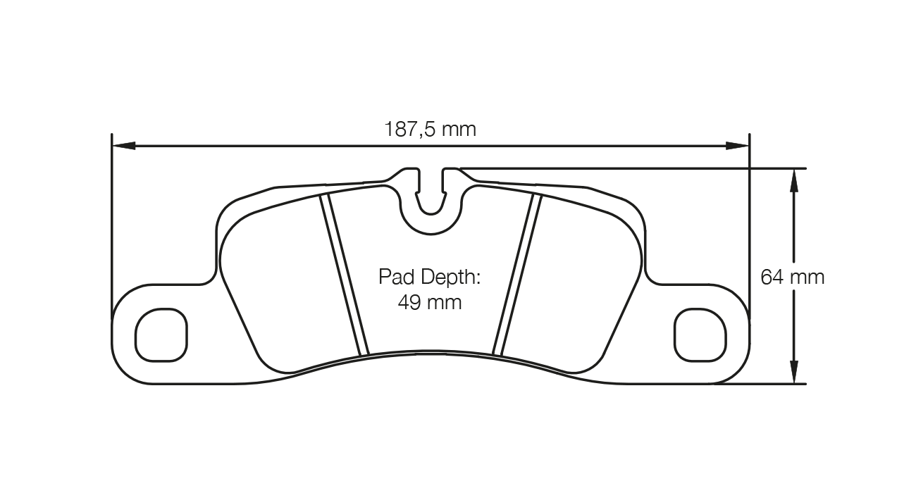 Pagid Racing RSL29 Rear Brake Pads - Porsche Boxster/Cayman GTS 4.0 718