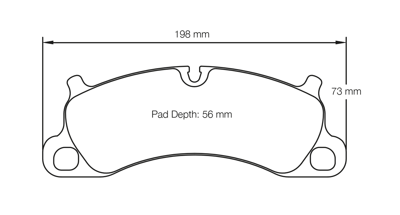 Pagid Racing RSL29 Front Brake Pads - Porsche 911 S/GTS 991