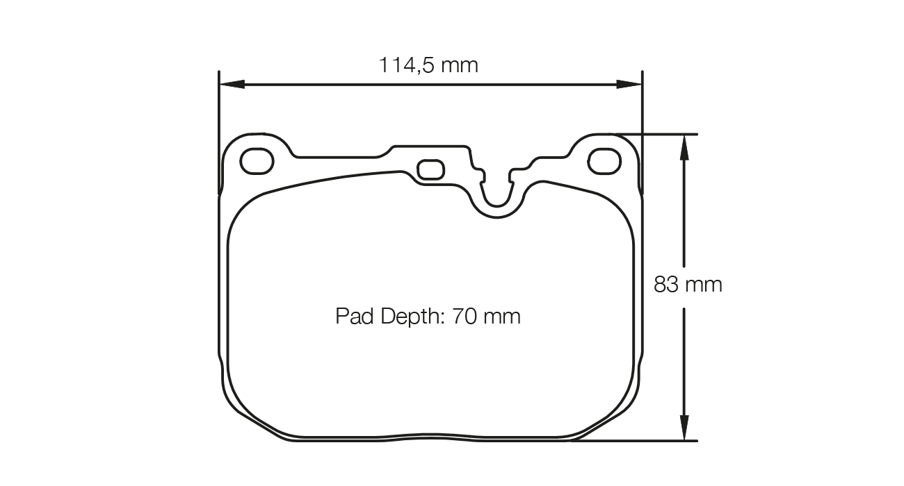 Pagid Racing RSL29 Front Brake Pads - BMW M135i and M235i F20/F22