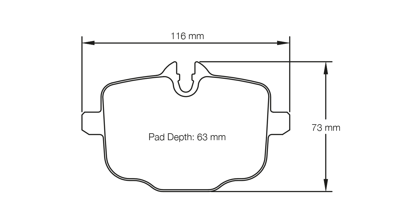 Pagid Racing RSL29 Rear Brake Pads - BMW M5 F10