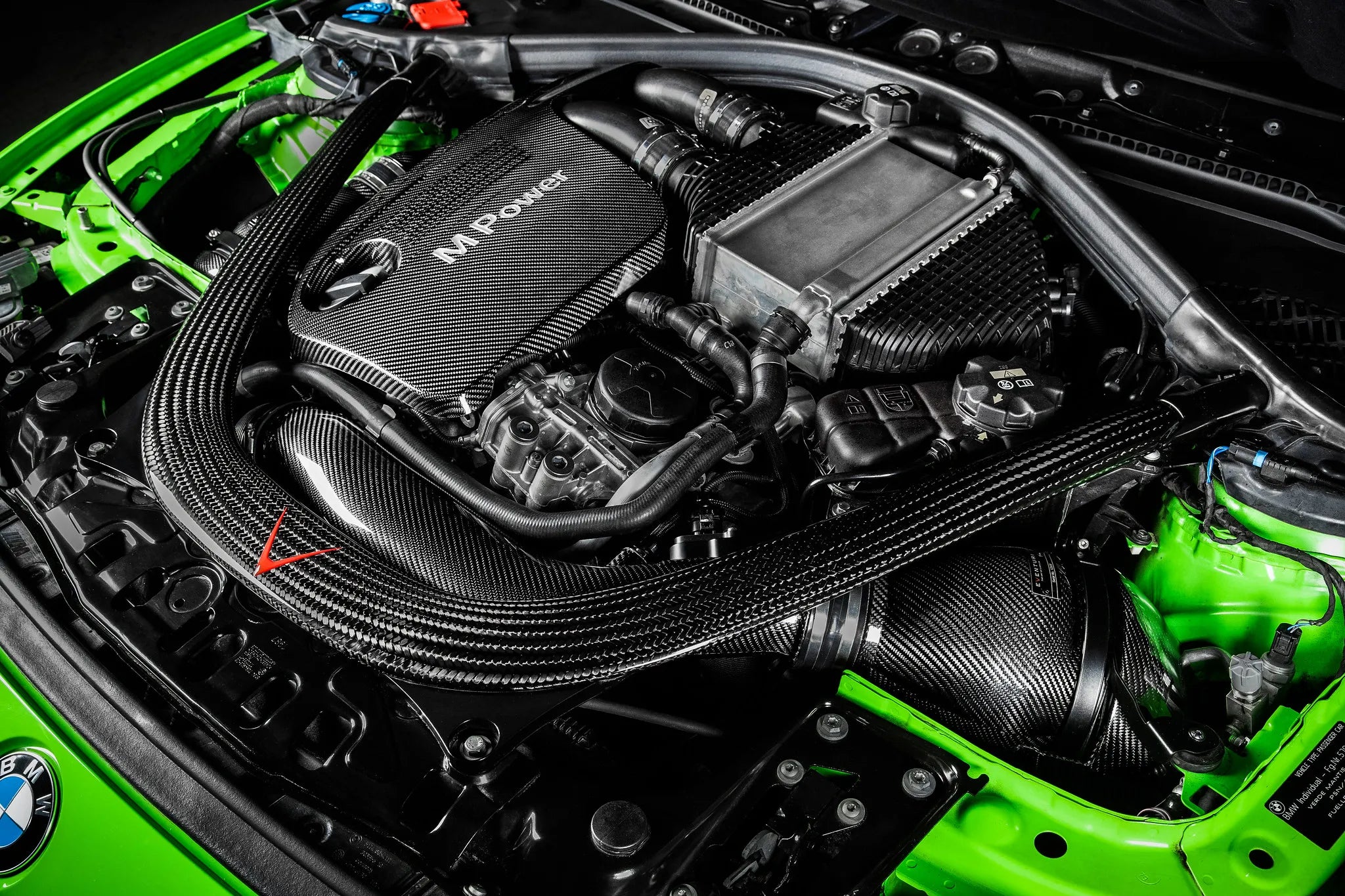 Eventuri Carbon Fibre Intake System for BMW M3/M4 F8x S55