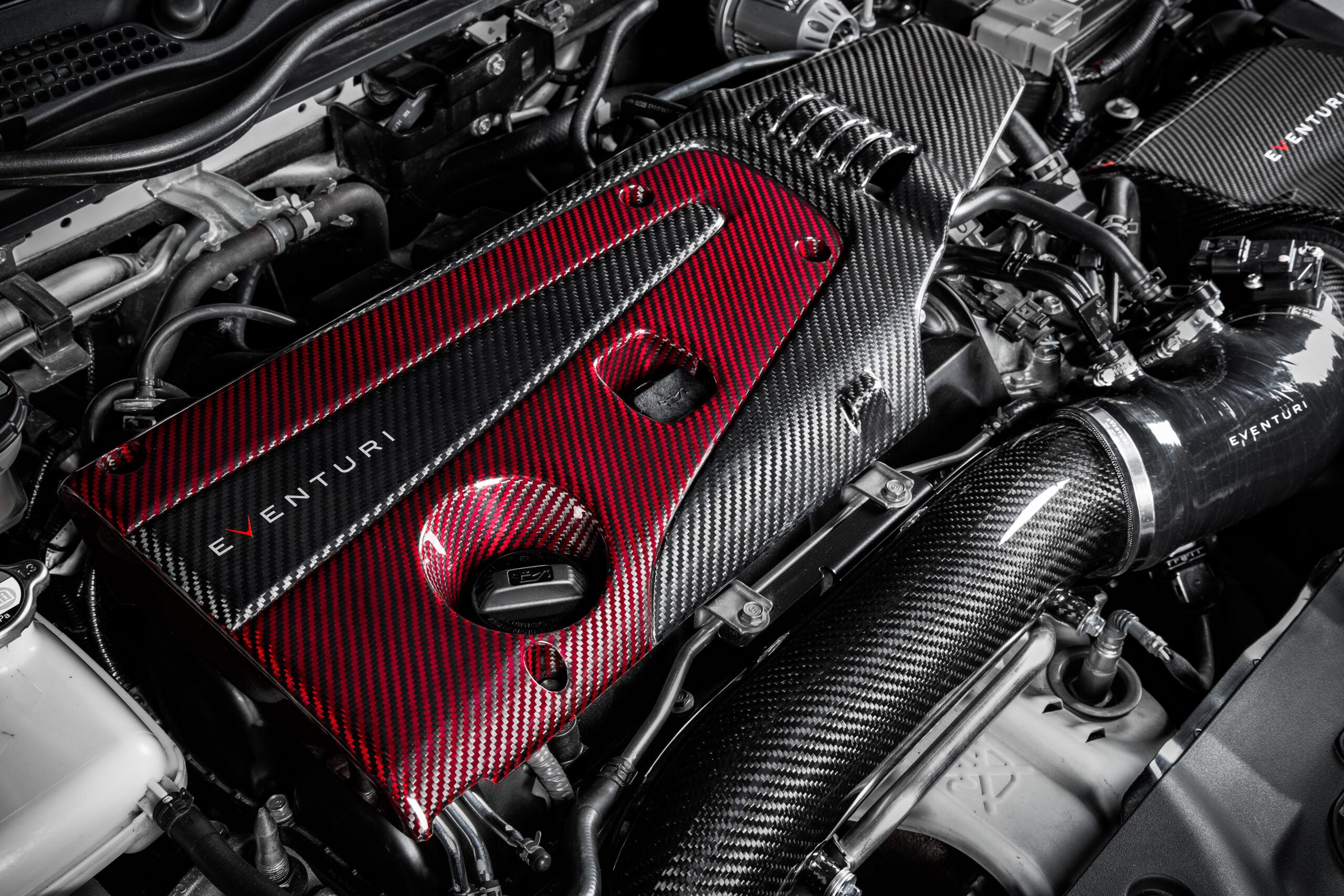 Eventuri Carbon Fibre Engine Cover for Honda Civic Type R FK2/FK8 K20C1