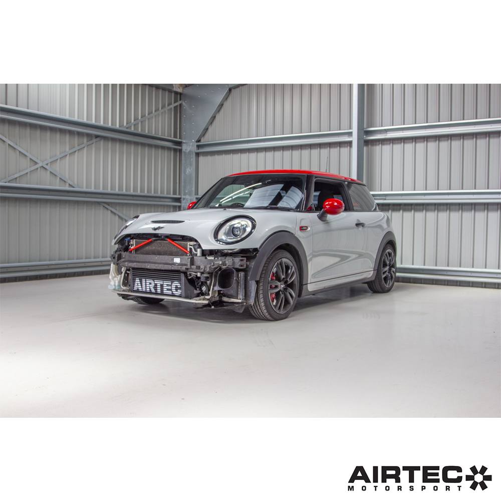 Actualización del intercooler de AIRTEC Motorsport para Mini JCW F56