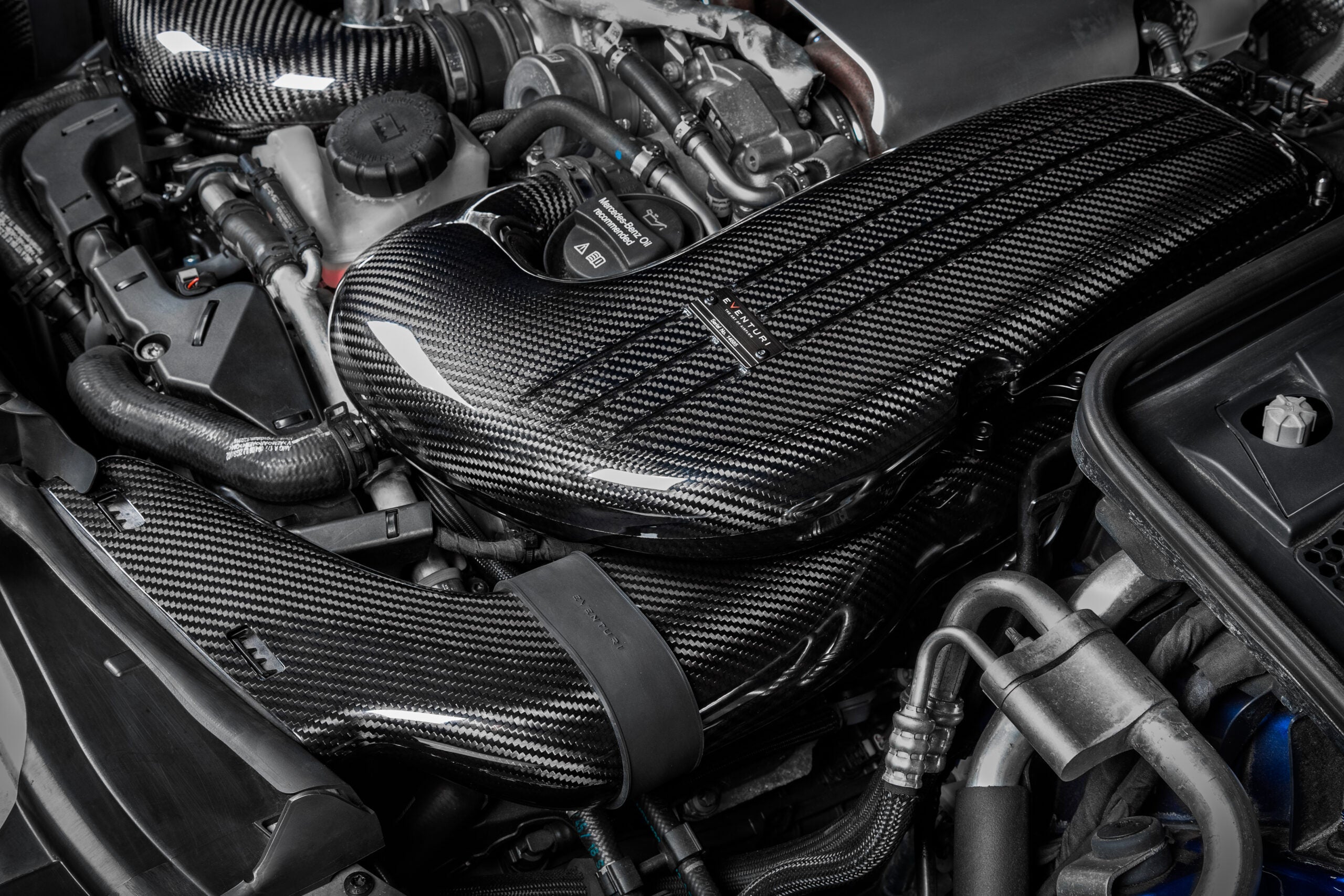 Eventuri Carbon Fibre Intake System for Mercedes C63 W205 AMG M177