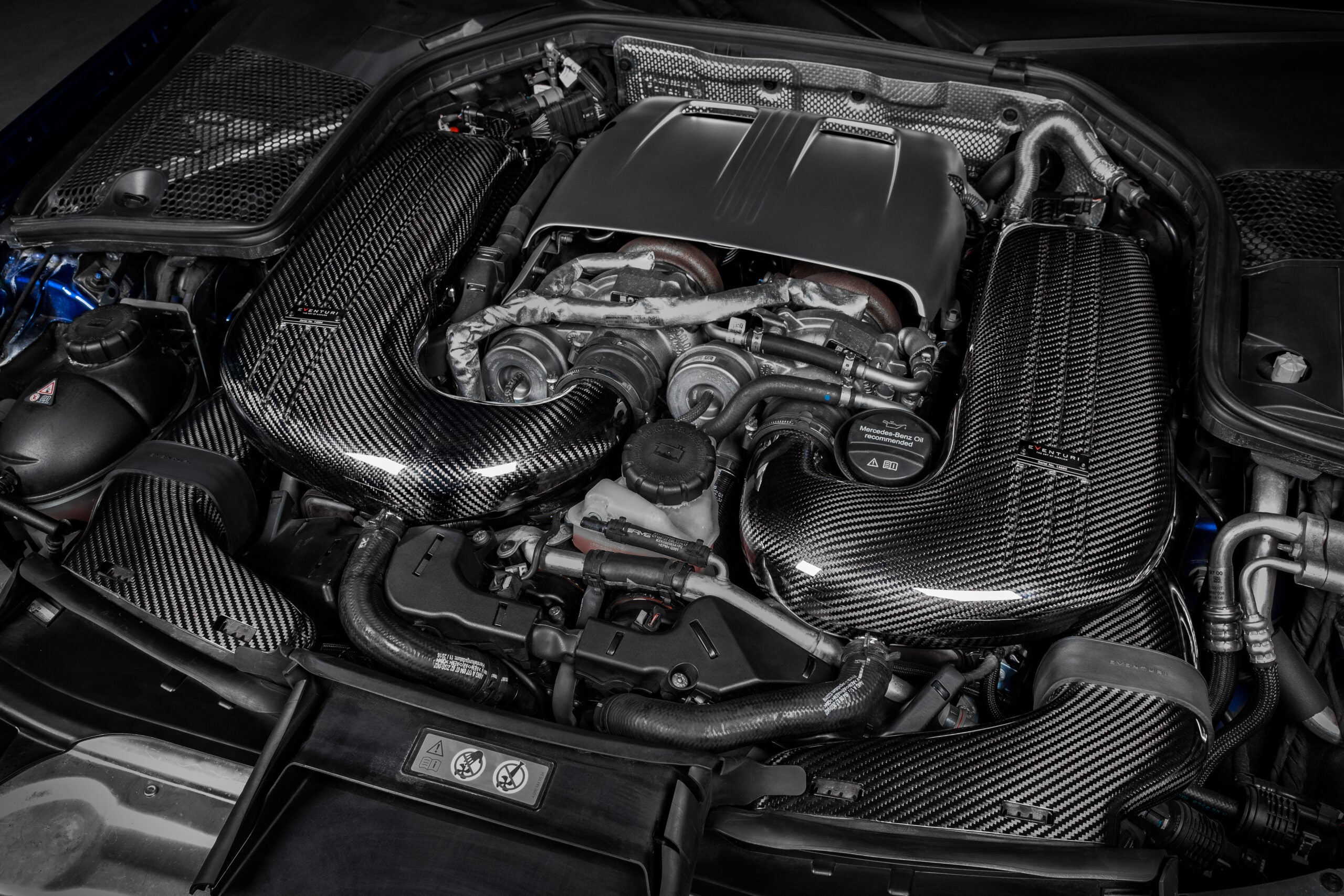 Eventuri Carbon Fibre Intake System for Mercedes C63 W205 AMG M177