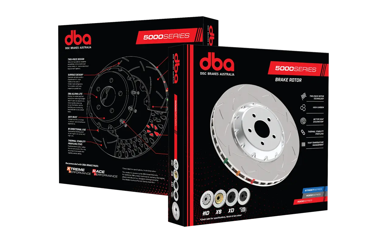 DBA Performance 5000 Series Front Brake Discs - Porsche Boxster/Cayman S/GTS 2.5 718