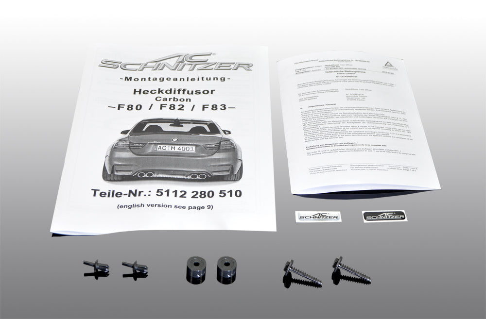 AC Schnitzer Rear Carbon Diffuser - BMW M3 F80