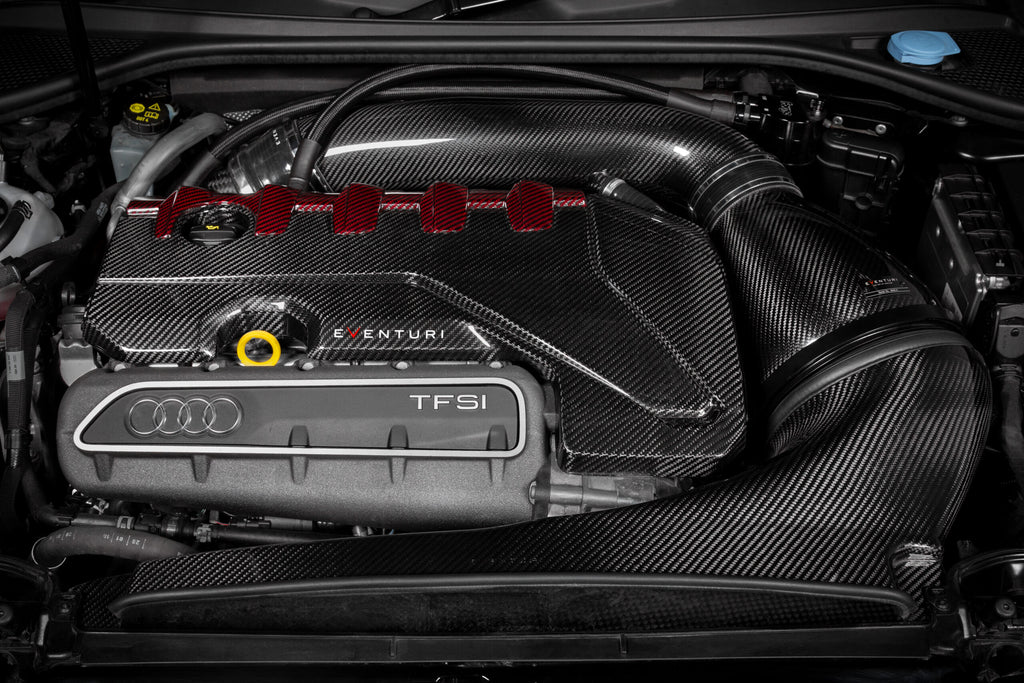Eventuri Carbon Fibre Engine Cover for Audi RS3 8V/TTRS 8S EA855