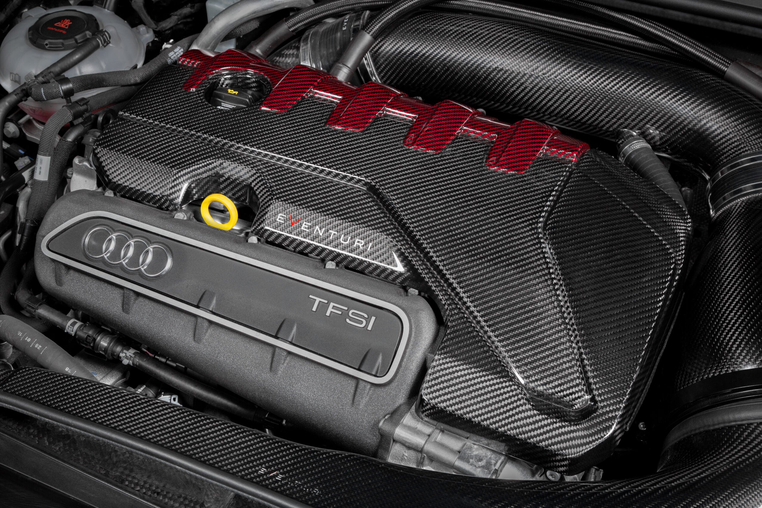 Eventuri Carbon Fibre Engine Cover for Audi RS3 8V/TTRS 8S EA855