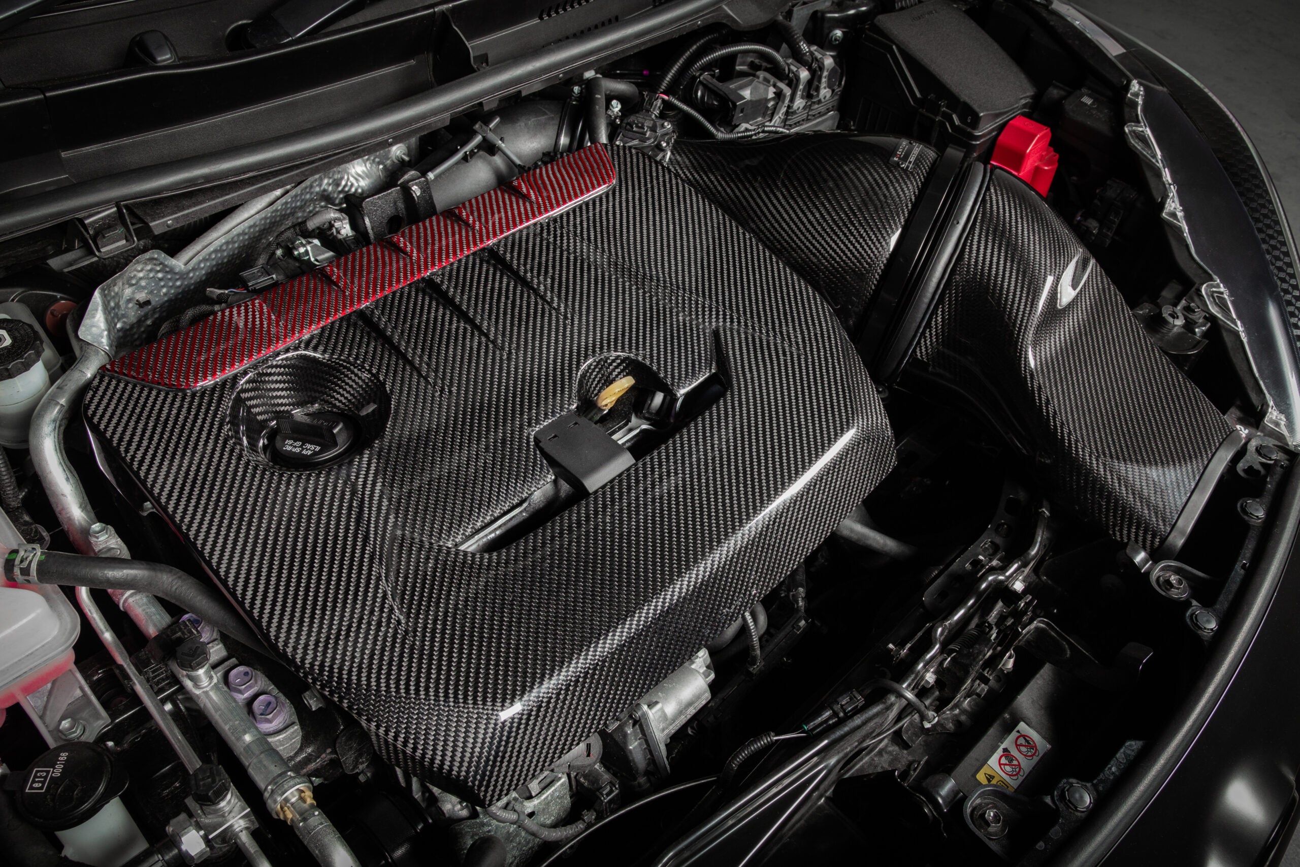 Eventuri Carbon Fibre Engine Cover for Toyota GR Yaris G16E-GTS
