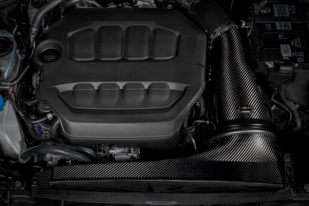 Eventuri Carbon Fibre Intake System for VW Golf GTI/R Mk8 EA888 Gen 4
