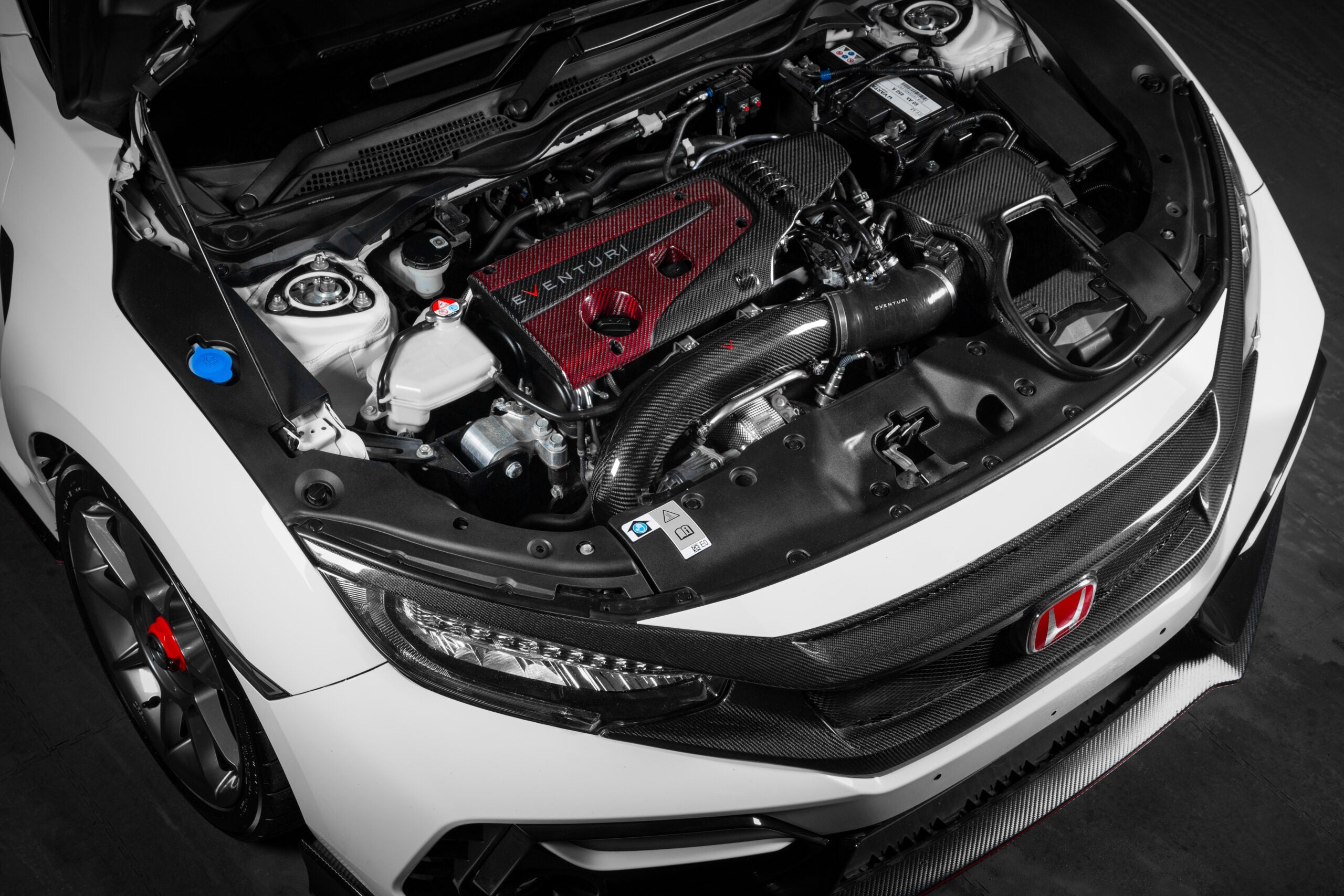 Eventuri Carbon Fibre Turbo Tube V3 for Honda Civic Type R FK8 K20C1