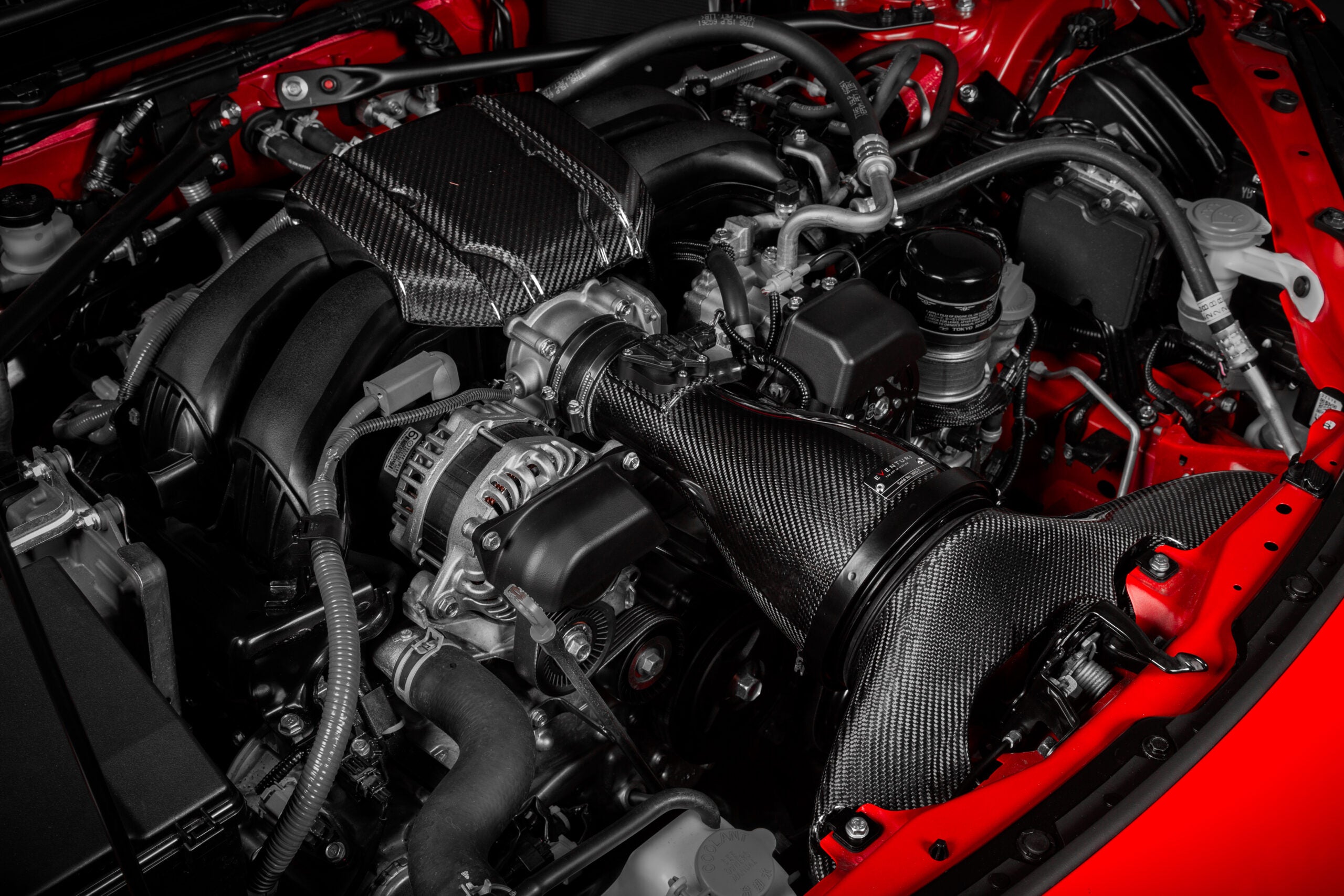 Eventuri Carbon Fibre Intake System for Toyota GR86 FA24D
