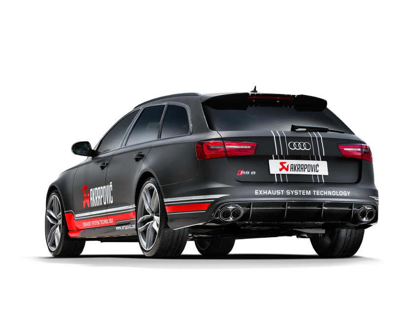Akrapovic Titanium Exhaust - Audi RS6 C7