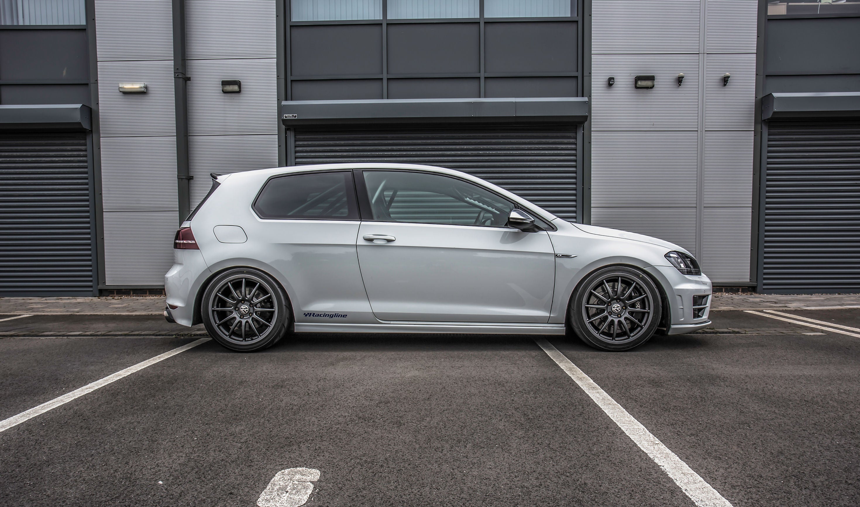 Racingline Performance Steel Braided Brake Lines - VAG MQB Models