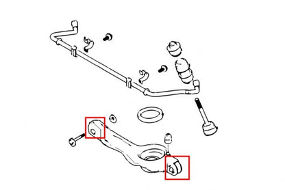 Hardrace Rear Lower Arm Bush - Ford Focus Mk3 & Mk2