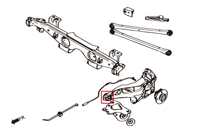 Hardrace Rear Trailing Arm Bush - MINI Cooper S R56
