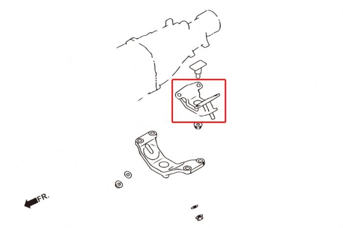 Hardrace Uprated Transmission Mount - Toyota GR86 & GT86