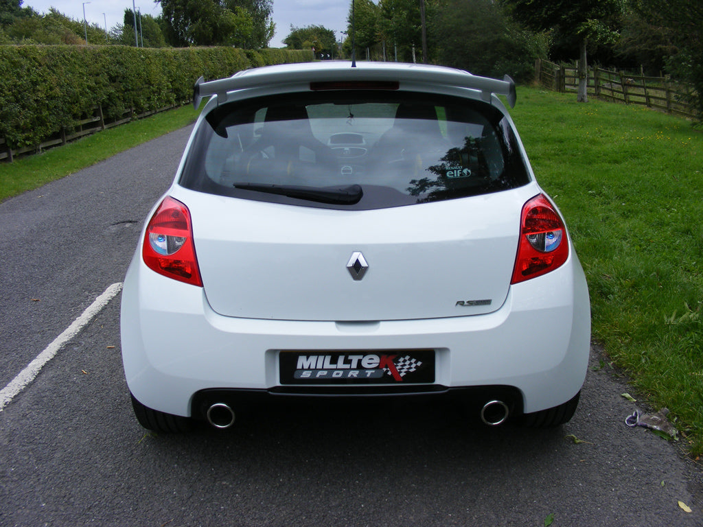 Milltek Sport Renault Clio RS Mk3 200 Cat-Back Exhaust System